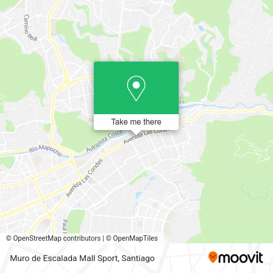 Muro de Escalada Mall Sport map