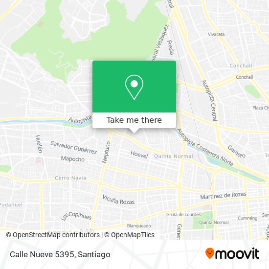 Calle Nueve 5395 map
