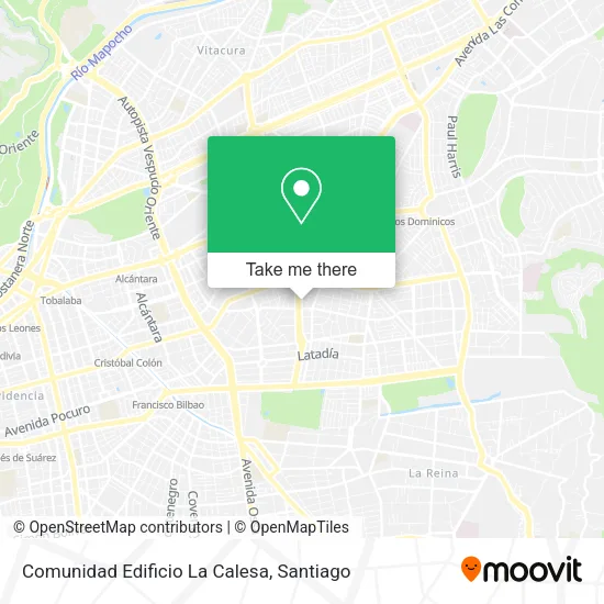 Comunidad Edificio La Calesa map