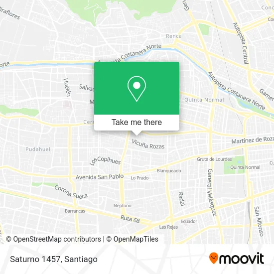 Saturno 1457 map