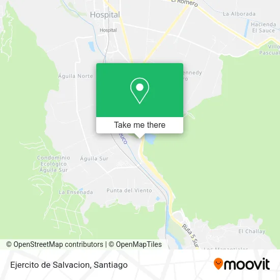 Ejercito de Salvacion map