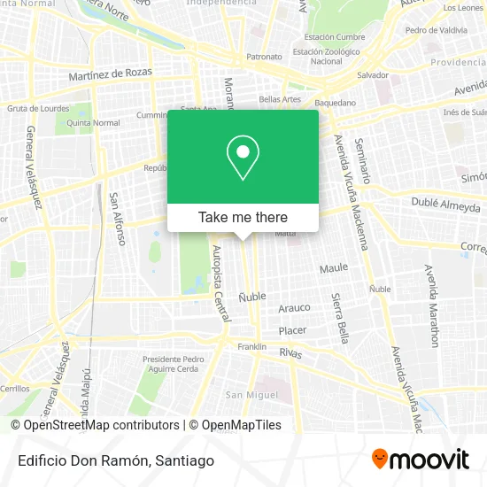 Edificio Don Ramón map