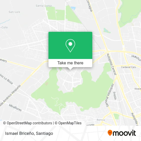Ismael Briceño map