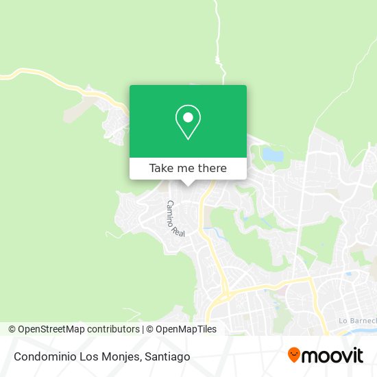Condominio Los Monjes map