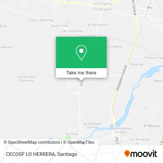 CECOSF LO HERRERA map