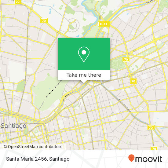 Santa María 2456 map