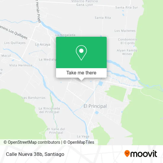 Calle Nueva 38b map