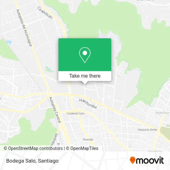 Bodega Salo map