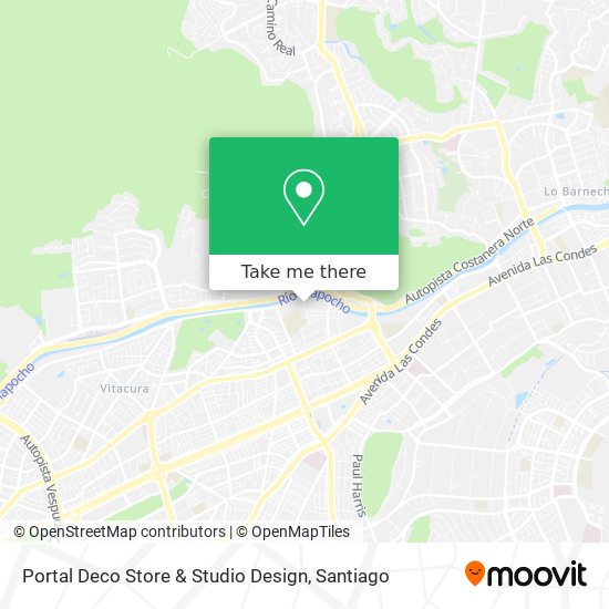 Portal Deco  Store & Studio  Design map