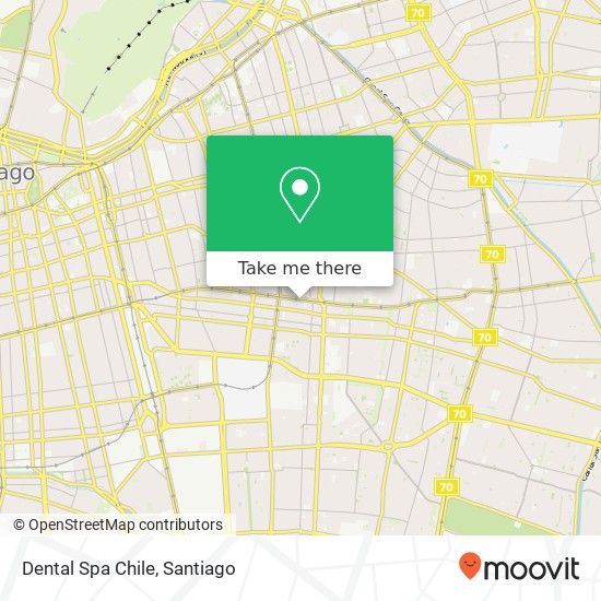 Dental Spa Chile map