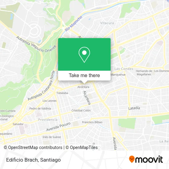 Edificio Brach map