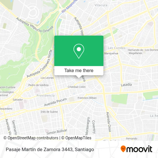 Pasaje Martín de Zamora 3443 map