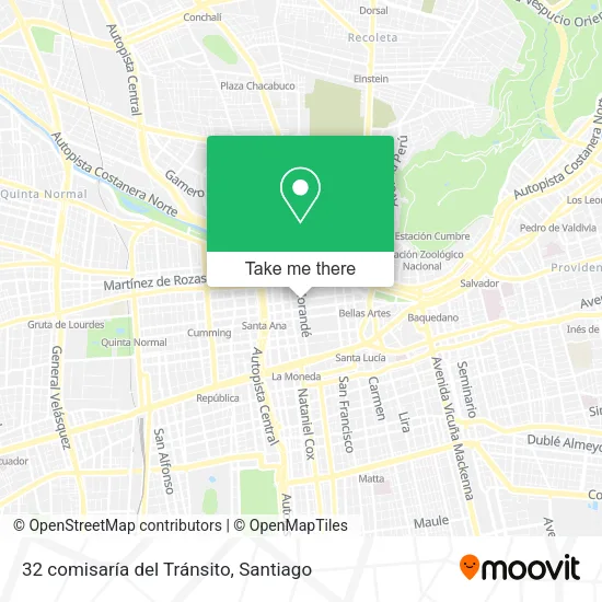 32 comisaría del Tránsito map
