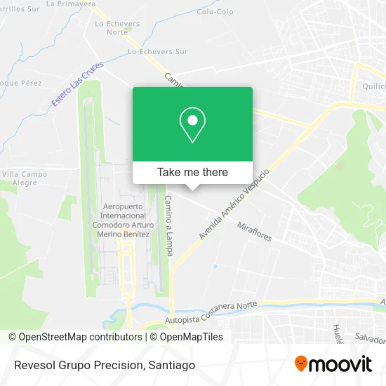 Mapa de Revesol Grupo Precision
