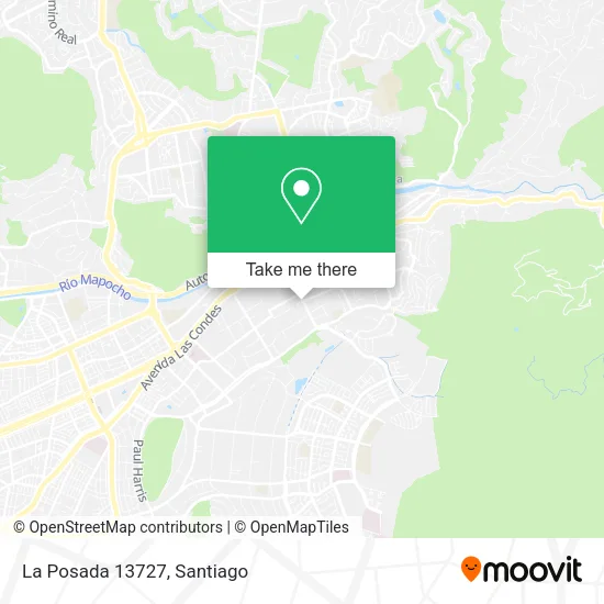 La Posada 13727 map