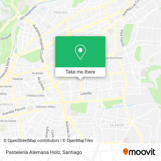 Pastelería Alemana Holz map