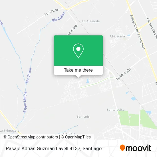 Pasaje Adrian Guzman Lavell 4137 map