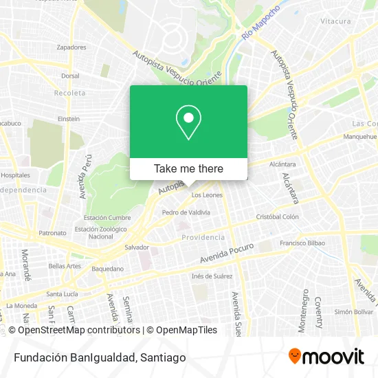 Fundación BanIgualdad map