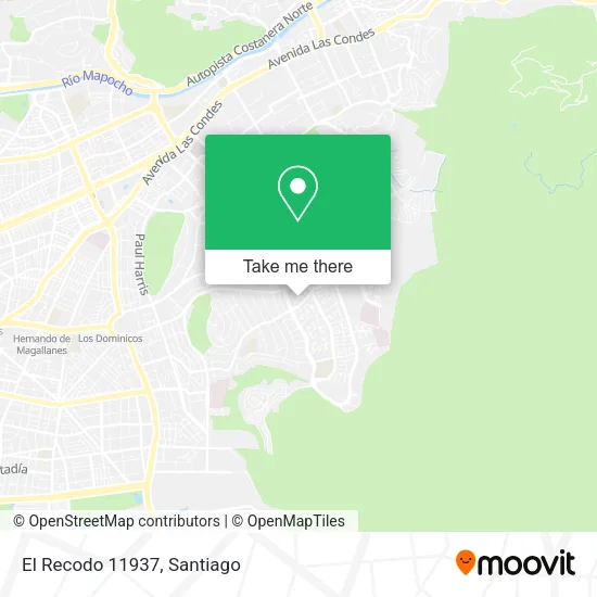 El Recodo 11937 map