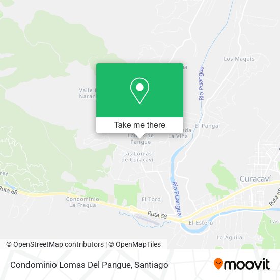 Condominio Lomas Del Pangue map