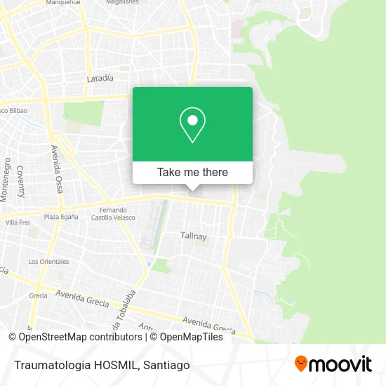 Traumatologia HOSMIL map