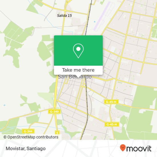 Movistar map