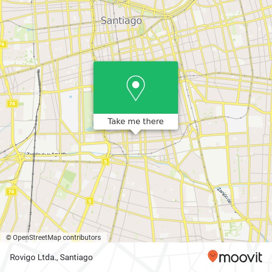 Rovigo Ltda. map