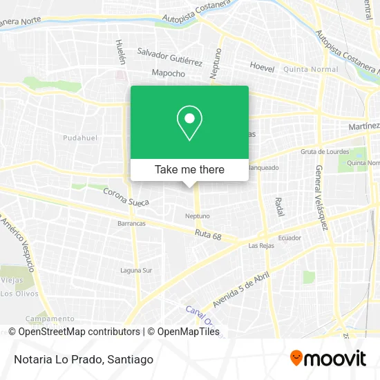 Notaria Lo Prado map
