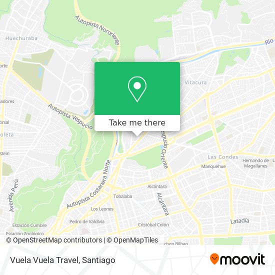 Vuela Vuela Travel map