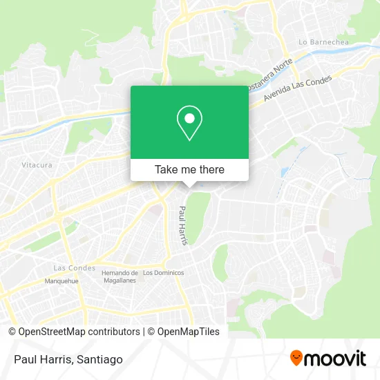 Paul Harris map