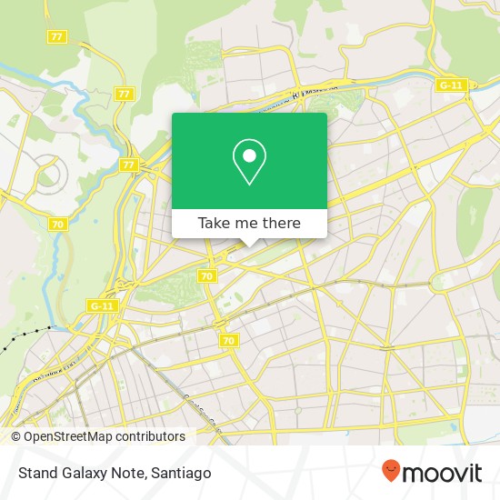 Stand Galaxy Note map