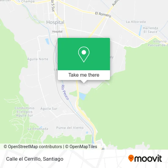 Calle el Cerrillo map
