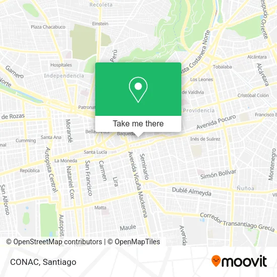 CONAC map