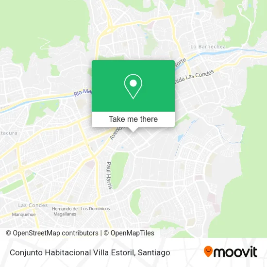 Conjunto Habitacional Villa Estoril map