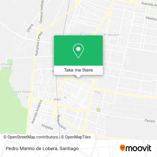 Pedro Marino de Lobera map