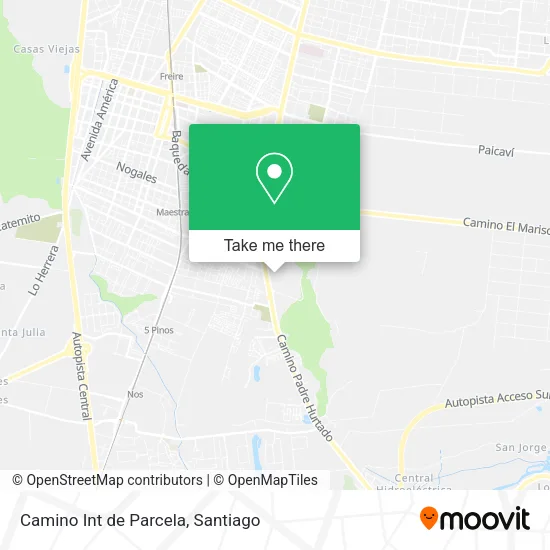 Camino Int de Parcela map