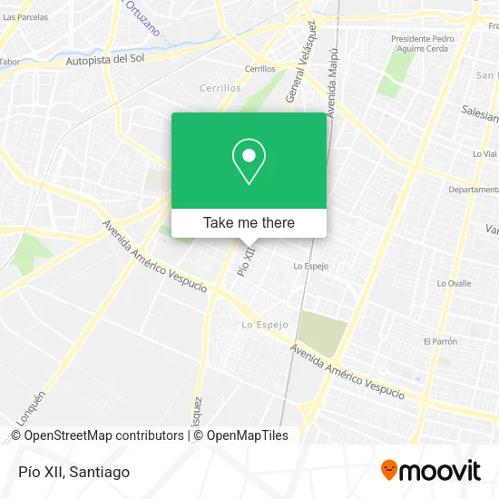 Pío XII map