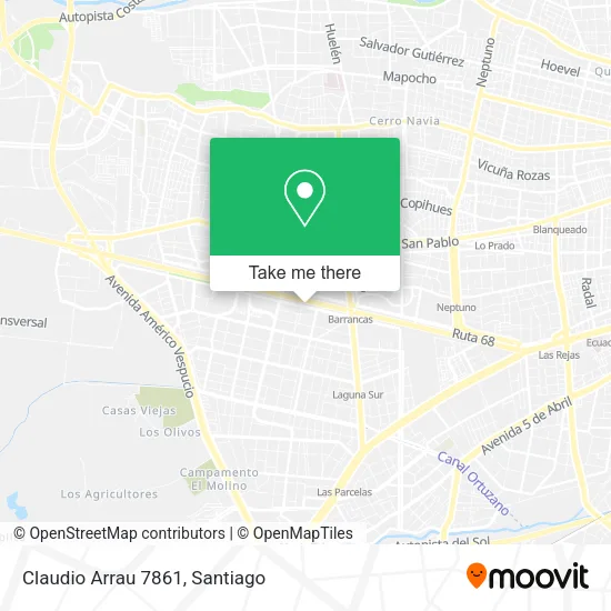 Claudio Arrau 7861 map