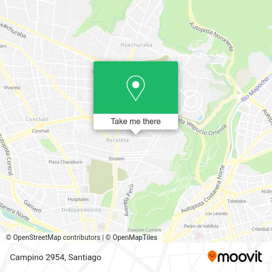 Mapa de Campino 2954