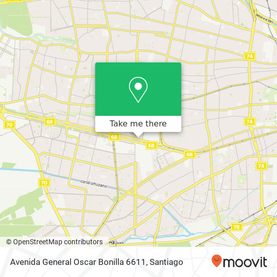 Avenida General Oscar Bonilla 6611 map