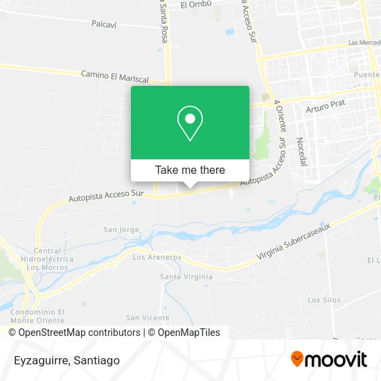 Eyzaguirre map