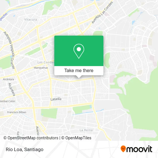 Río Loa map