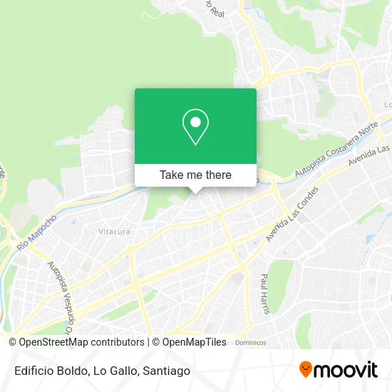 Edificio Boldo, Lo Gallo map