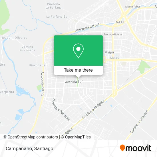Campanario map