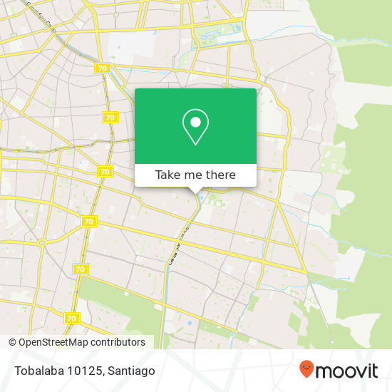 Tobalaba 10125 map