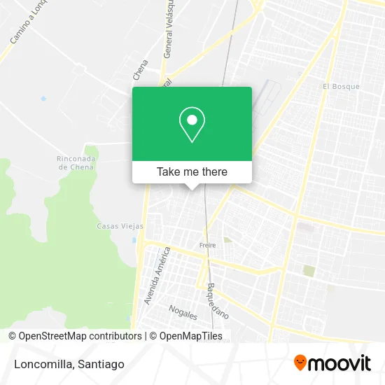 Loncomilla map
