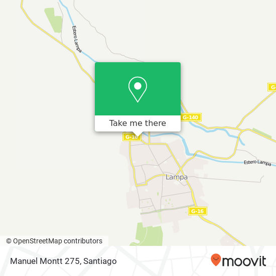 Manuel Montt 275 map