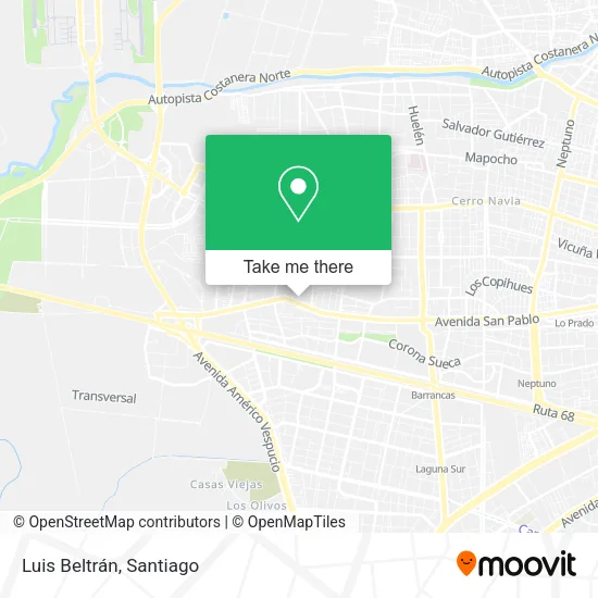 Luis Beltrán map