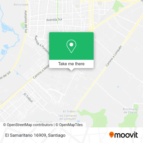 El Samaritano 16909 map