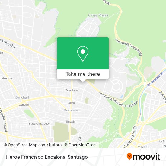 Héroe Francisco Escalona map